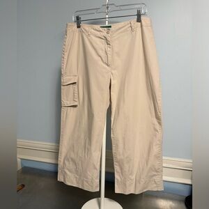 La Redoute - wide leg cotton crop pants